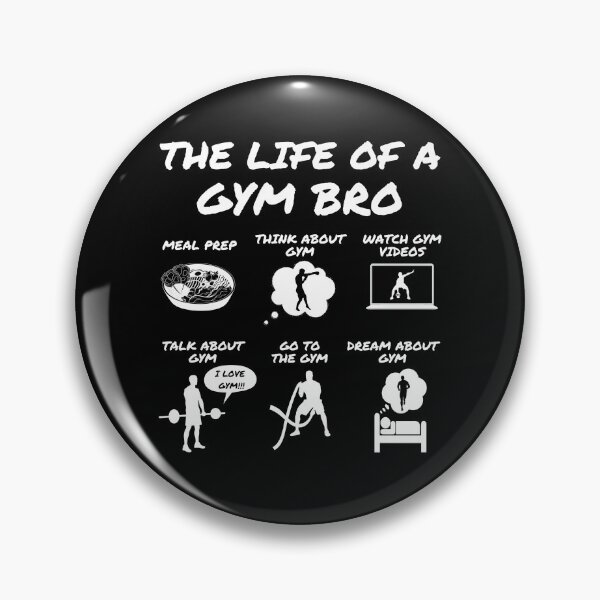 Item preview, The Life of a Gym Bro BE designed and sold by ThreadsByCampion.