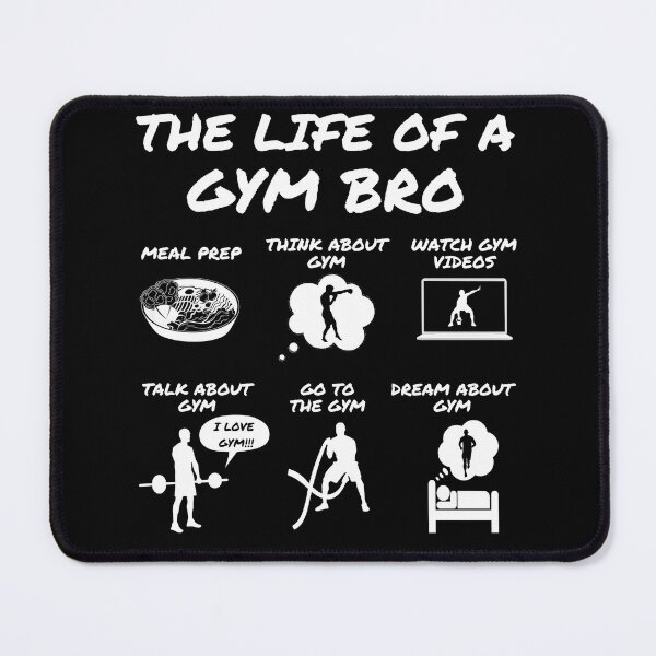 Item preview, The Life of a Gym Bro BE designed and sold by ThreadsByCampion.