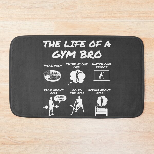 Item preview, The Life of a Gym Bro BE designed and sold by ThreadsByCampion.