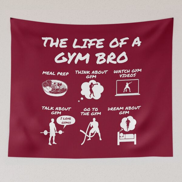Item preview, The Life of a Gym Bro BE designed and sold by ThreadsByCampion.