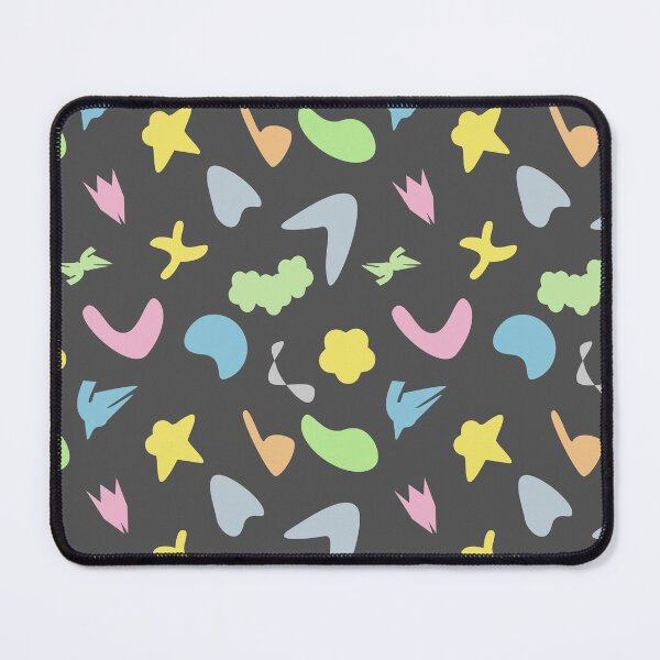 Item preview, abstract geometric shapes on black designed and sold by YuYuKoroleva.