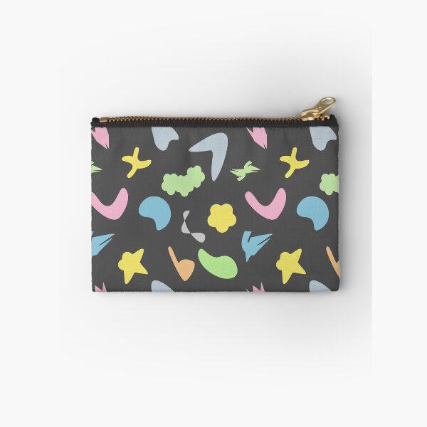 Item preview, abstract geometric shapes on black designed and sold by YuYuKoroleva.