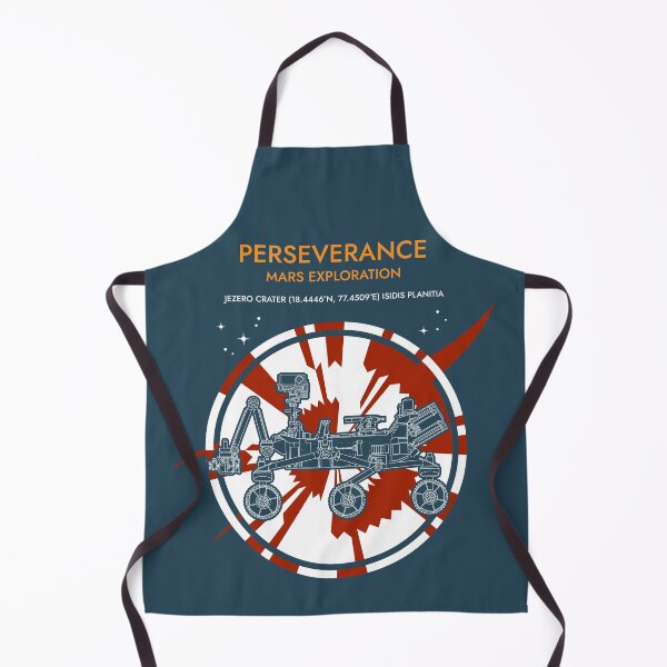 Item preview, Perseverance. Mars Exploration. Jezero Crater. NASA MARS 2020 Commemorative Badge designed and sold by BGALAXY.