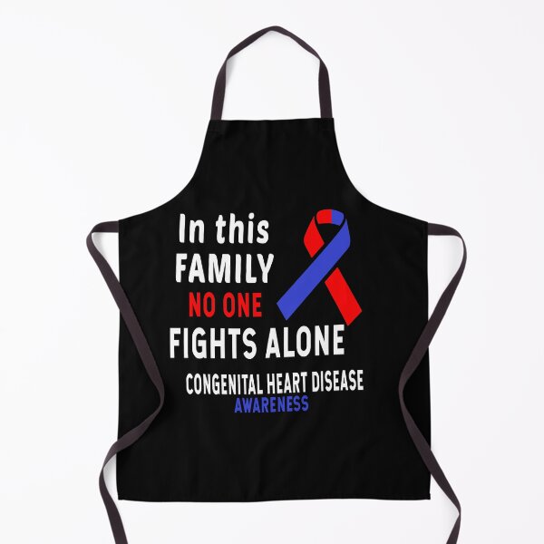 Item preview, In This Family Nobody Fights Alone Congenital Heart Disease Awareness designed and sold by Color-Sparkle.