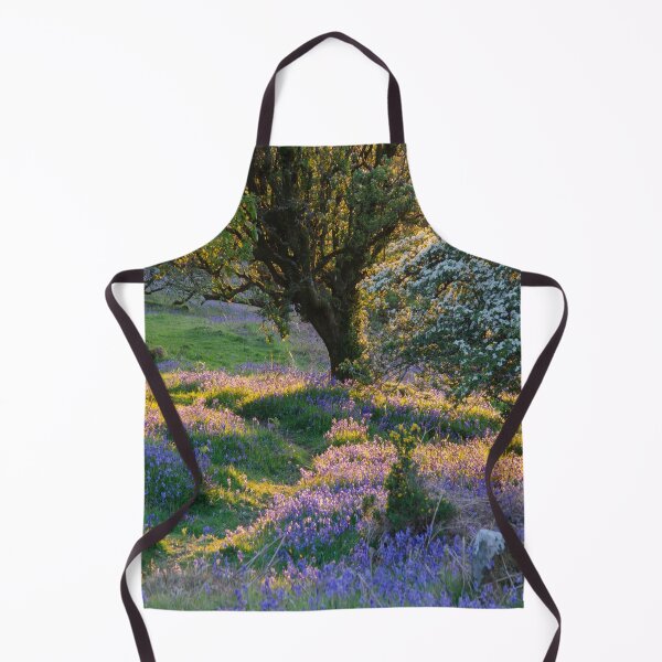 Item preview, Sunset in bluebell wood, springtime. designed and sold by sandyprints.