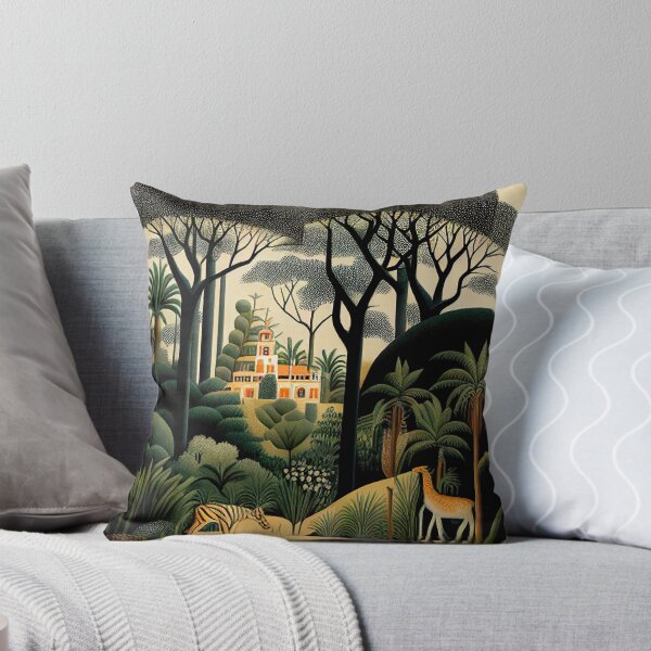 Savannah Mirage Throw Pillow