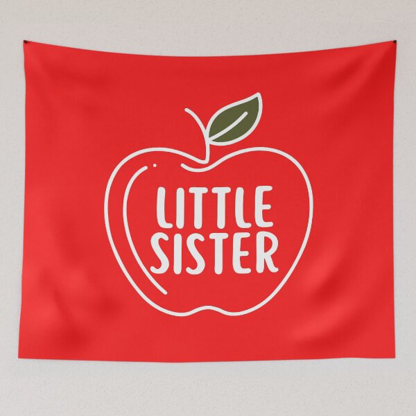 Item preview, Little Sister Cute Apple Family Apple Picking Season designed and sold by SunfullyYours.