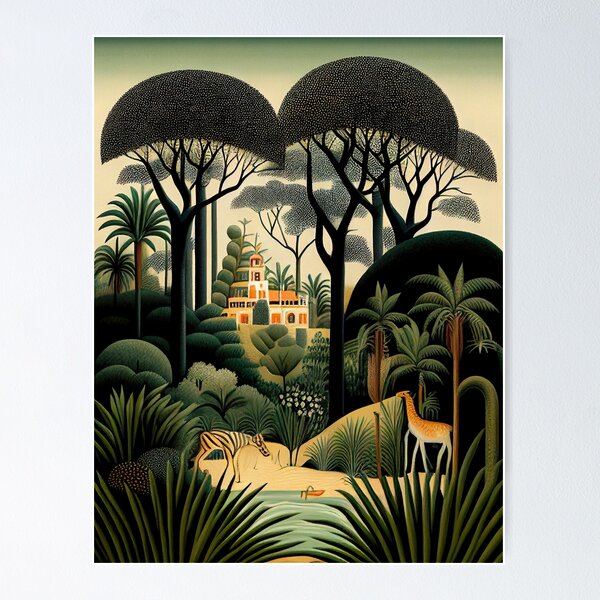 Savannah Mirage Poster