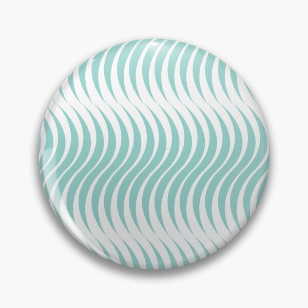 Item preview, Wiggles light blue on white  designed and sold by RandomWorkshop.