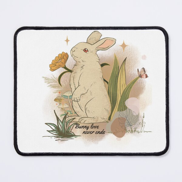 Item preview, Vintage Rabbit: Bunny Love Never Ends designed and sold by BobbyTee Merch.