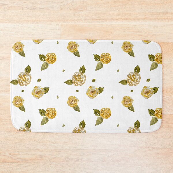 Item preview, Rose flower bud cute pattern watercolor sketch designed and sold by Yana Mustafina | Boho Soulful Designs.