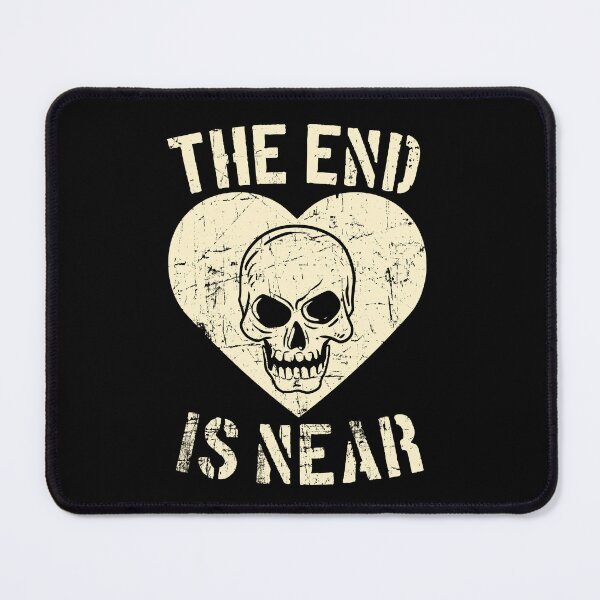 Item preview, The End is Near, Skull in a Heart designed and sold by JIMBOT-JIMBOT.