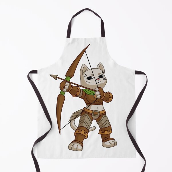 Aperçu de l'œuvre Cute hunter cat Warcraft  créée et vendue par Heteyy.