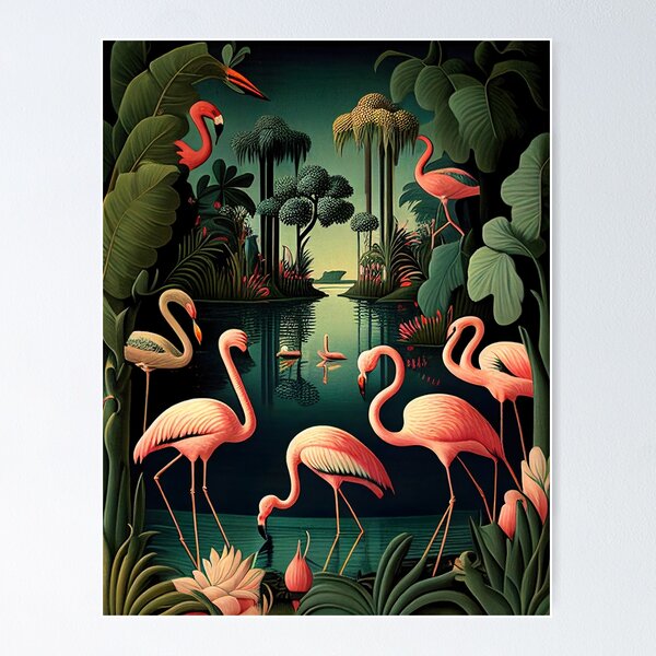 Flamingo Fiesta Poster