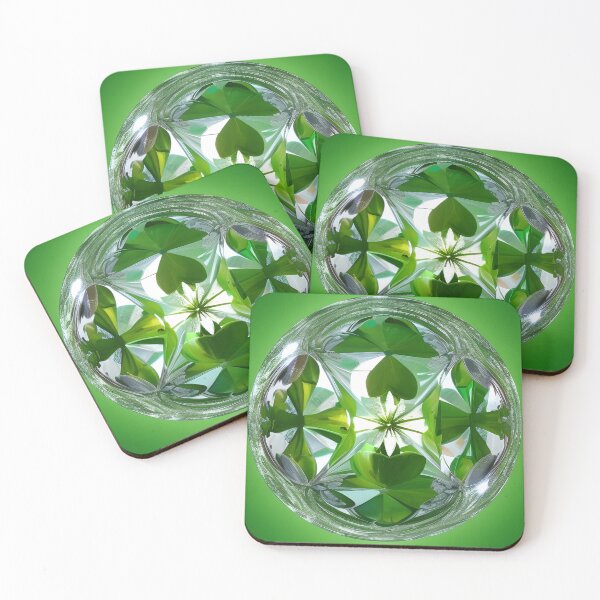 Item preview, Glass Sphere of Shamrocks designed and sold by AuroraSpringer.