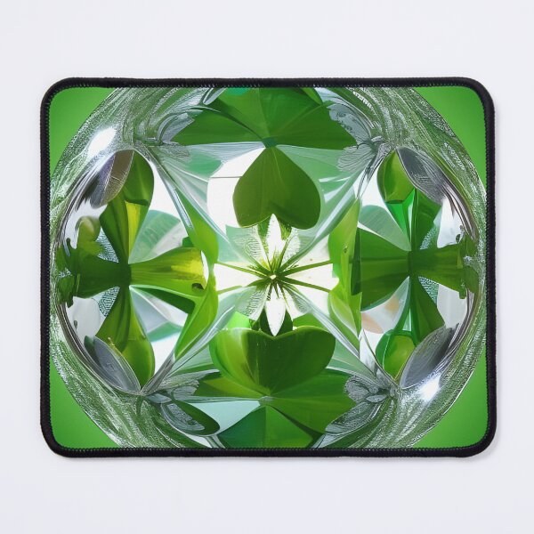 Item preview, Glass Sphere of Shamrocks designed and sold by AuroraSpringer.