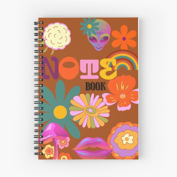 Item preview,  Psychedelic Note Book designed and sold by Sandrinamwa.