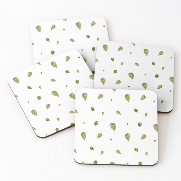 Item preview, Rose leaves leaf simple floral pattern watercolor designed and sold by Yana Mustafina | Boho Soulful Designs.