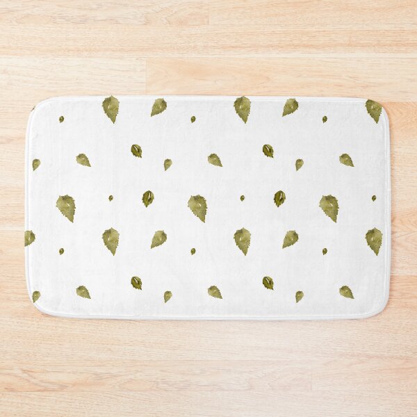 Item preview, Rose leaves leaf simple floral pattern watercolor designed and sold by Yana Mustafina | Boho Soulful Designs.