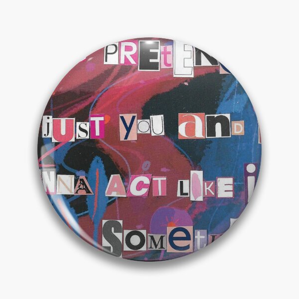 Item preview, Movements Deep Red Feel Something Collage Sticker Art designed and sold by charlyned.