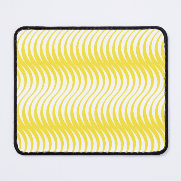 Item preview, Wiggles Curves Yellow designed and sold by RandomWorkshop.