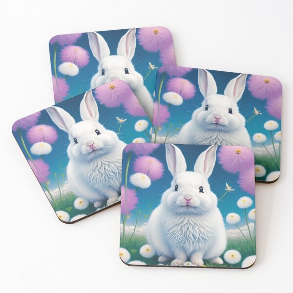 Item preview, Colorful Festive Easter Eggs Easter Bunny Spring Flowers Version 41 designed and sold by DreamingAwake1.