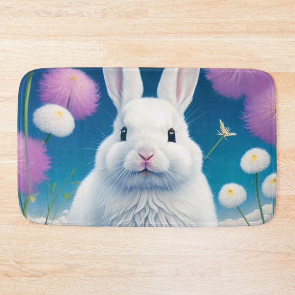 Item preview, Colorful Festive Easter Eggs Easter Bunny Spring Flowers Version 41 designed and sold by DreamingAwake1.