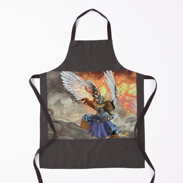 Item preview, Valkyrie of the Flaming Sword designed and sold by JebMiao_Art.