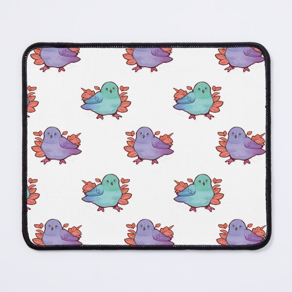 Item preview, Little blue and violet birds designed and sold by Toma-ire.