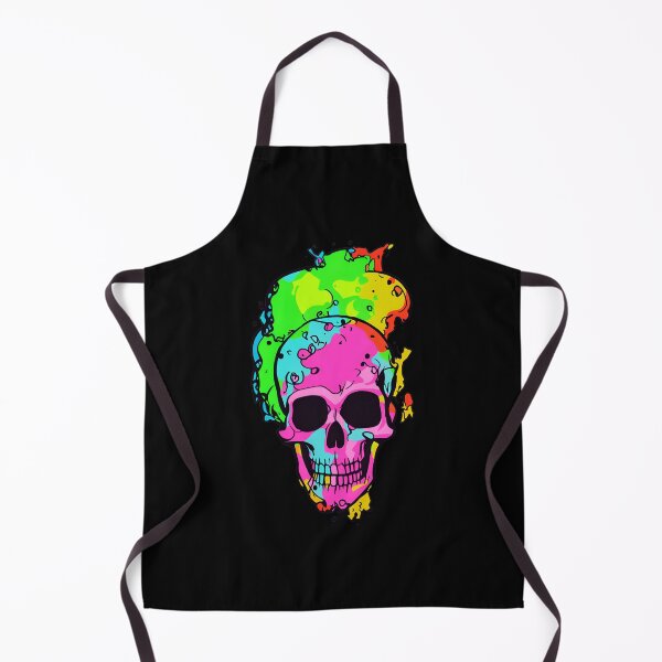 Item preview, colorful skull sticker designed and sold by anamwp.
