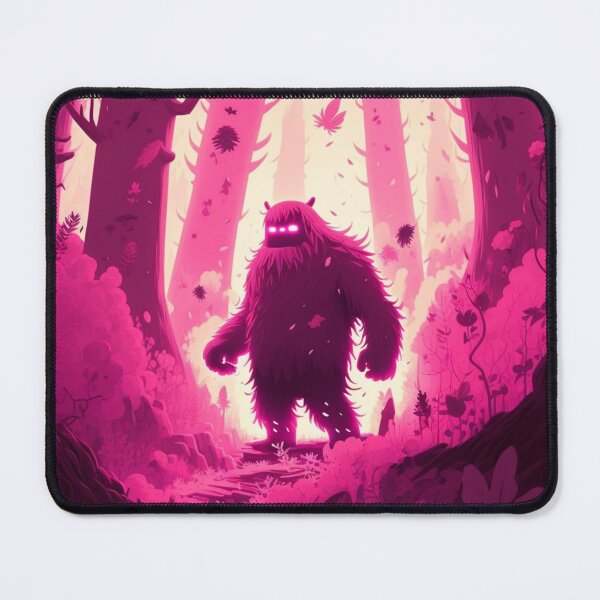 Item preview, Quirky Magenta Yeti designed and sold by TheArtfulAllie.