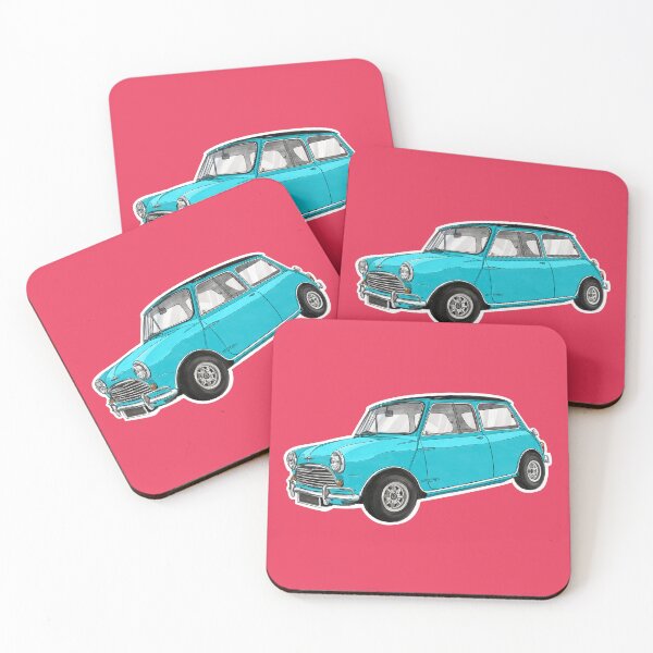 Item preview, Mini Cooper - Blue designed and sold by Inkotron.