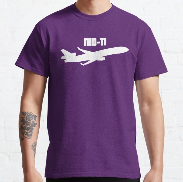 MD-11 (White Print) Classic T-Shirt