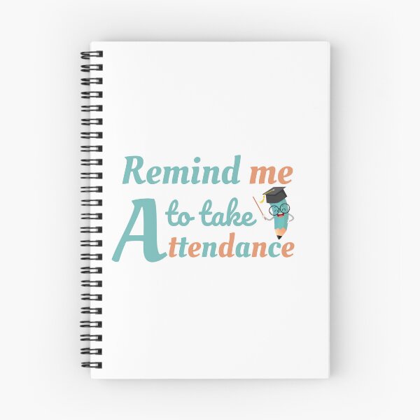 Item preview, Remind me to take attendance  designed and sold by 4youwithlove2.