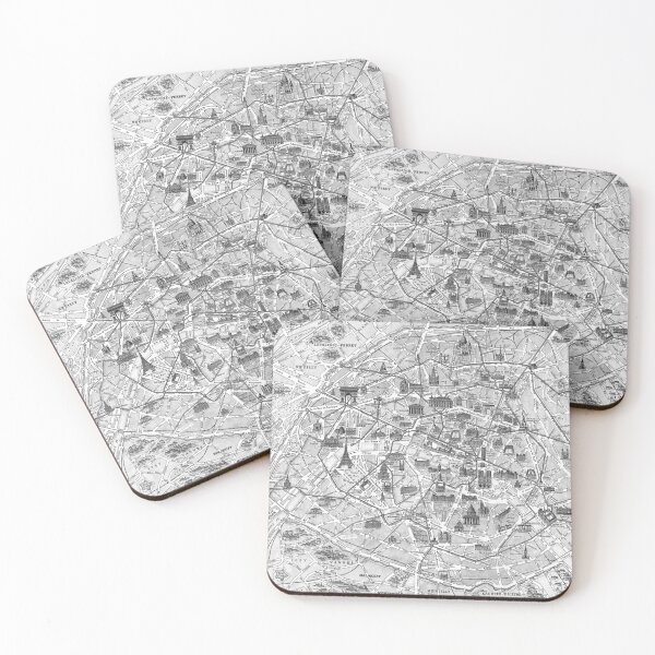 Item preview, Old Map Of Paris designed and sold by BluePlanet.