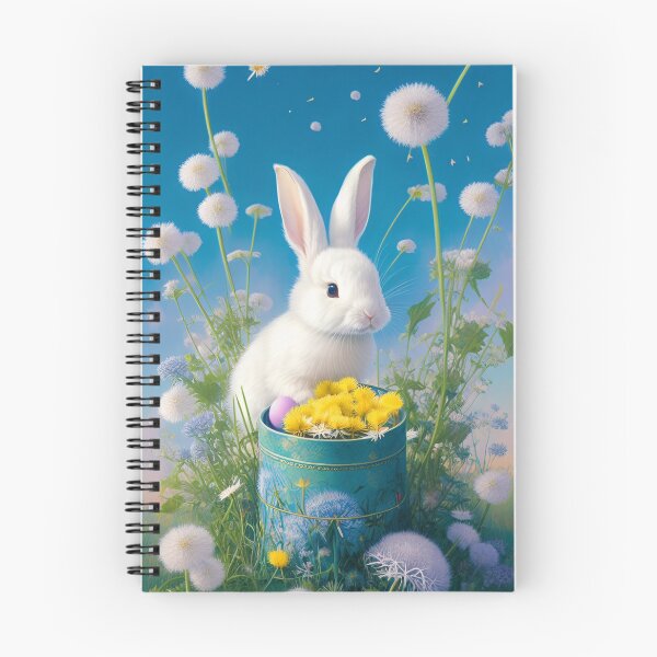 Item preview, Colorful Festive Easter Eggs Easter Bunny Spring Flowers Version 40 designed and sold by DreamingAwake1.