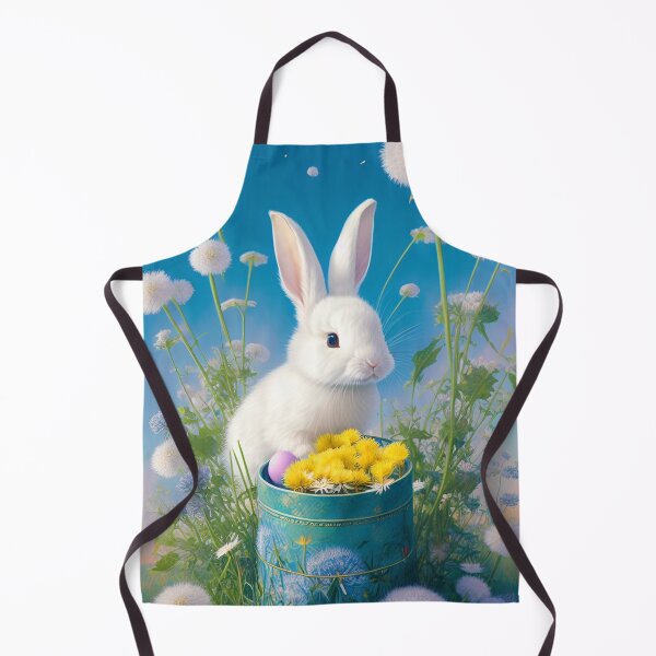 Item preview, Colorful Festive Easter Eggs Easter Bunny Spring Flowers Version 40 designed and sold by DreamingAwake1.