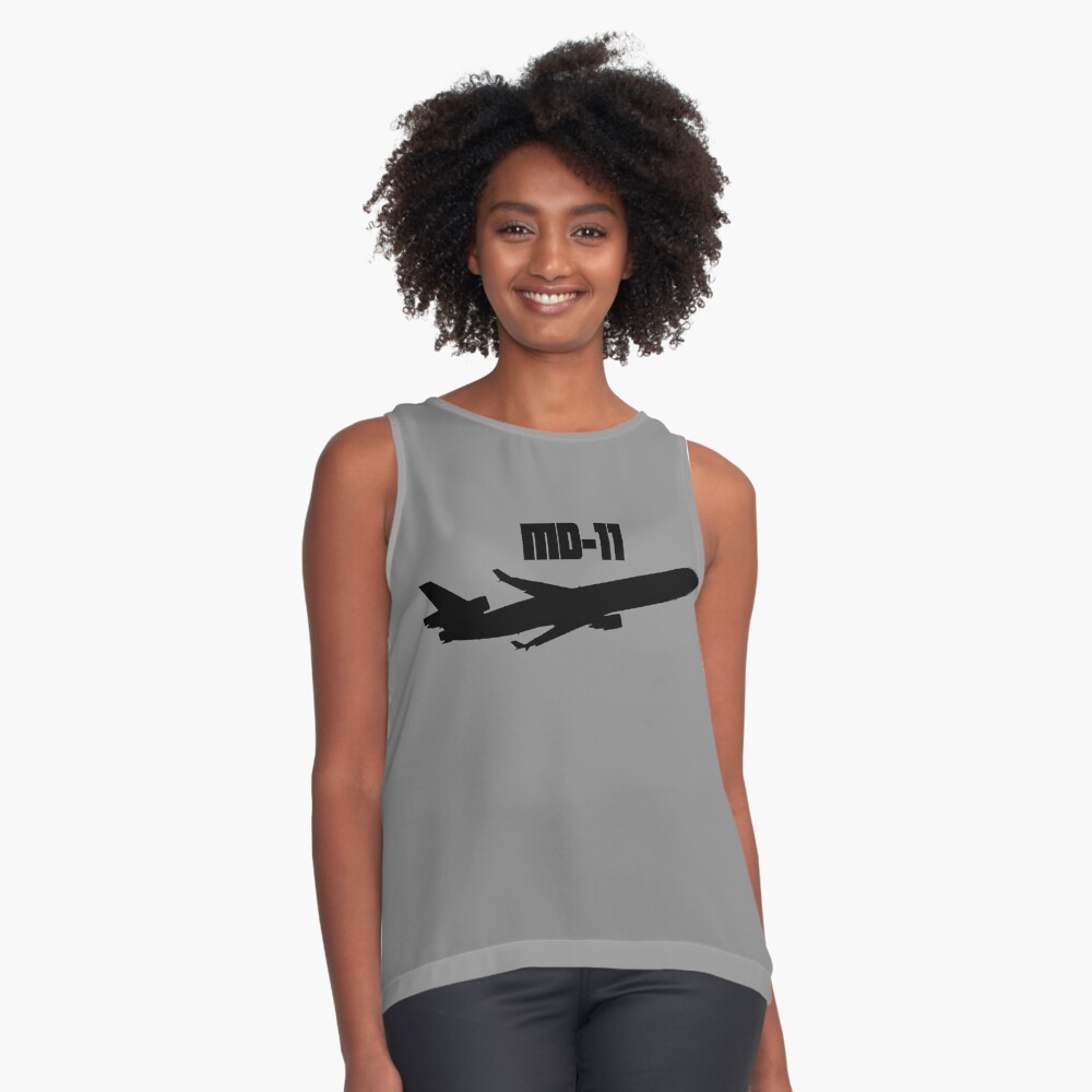 Item preview, Sleeveless Top designed and sold by AvGeekCentral.