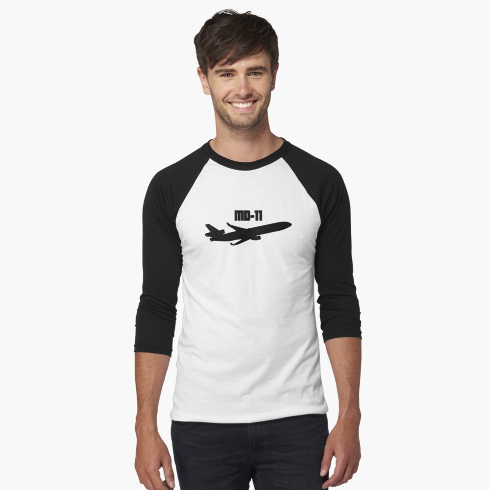 Item preview, Baseball ¾ Sleeve T-Shirt designed and sold by AvGeekCentral.