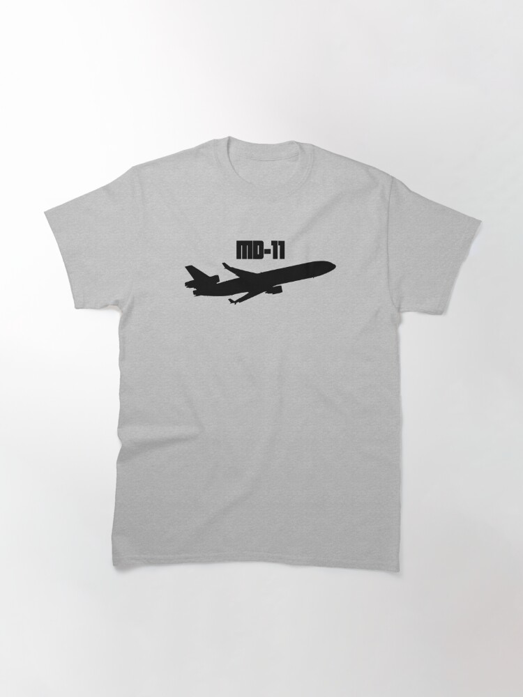 Thumbnail 2 of 7, Classic T-Shirt, MD-11 (Black Print) designed and sold by AvGeekCentral.