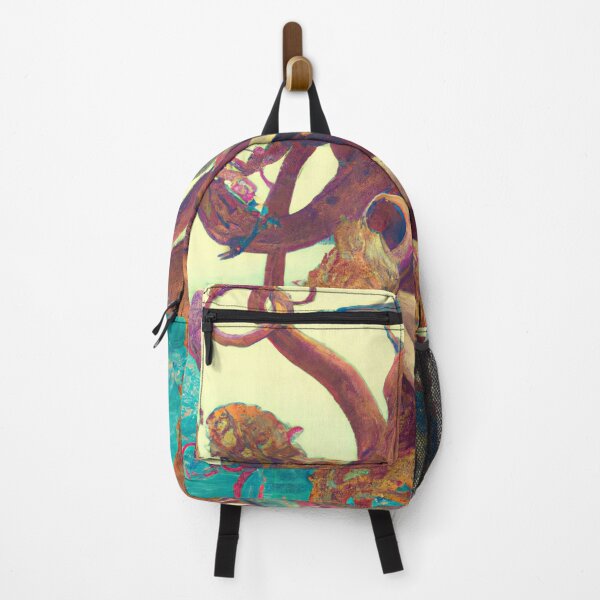 Item preview, Octopus and human reading designed and sold by LPJART.