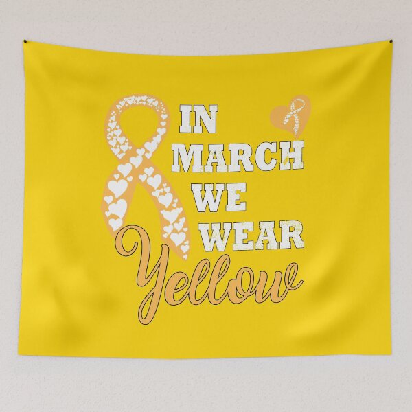 Item preview, In March We Wear Yellow  designed and sold by Deco-Design.