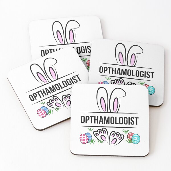Item preview, Easter Opthamologist Eye Vision Rabbit Bunny Spring Cute designed and sold by Comfy Creations.