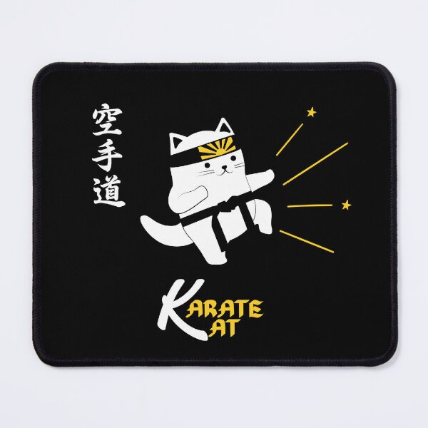 Item preview, Karate Cat Black Belt - Cute Yet Powerful designed and sold by Dojo Dogster.