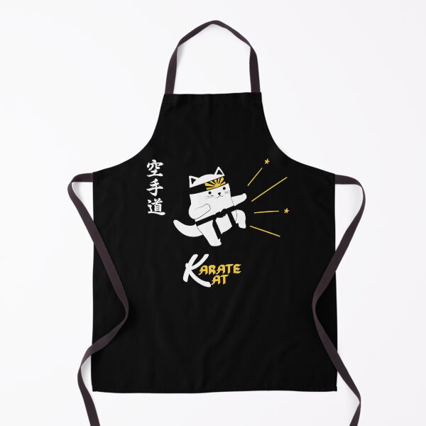 Item preview, Karate Cat Black Belt - Cute Yet Powerful designed and sold by Dojo Dogster.