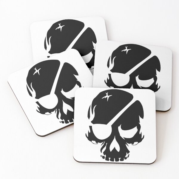 Item preview, Pirate Skull black designed and sold by FMQ Store.