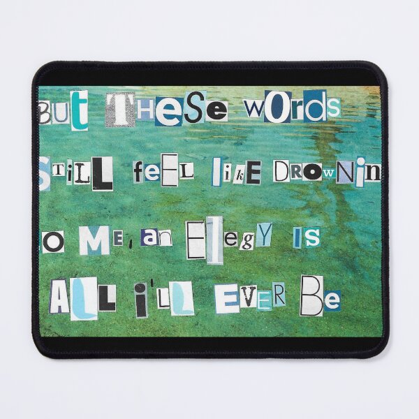 Item preview, Movements Submerge Feel Something Collage Sticker Art designed and sold by charlyned.