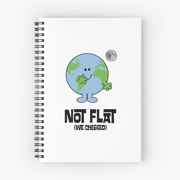 Item preview, Not flat (we checked) designed and sold by remerasnerdas.