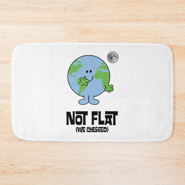 Item preview, Not flat (we checked) designed and sold by remerasnerdas.