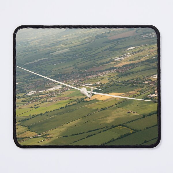 Item preview, Sailplane,glider soaring above the English contryside. designed and sold by sandyprints.